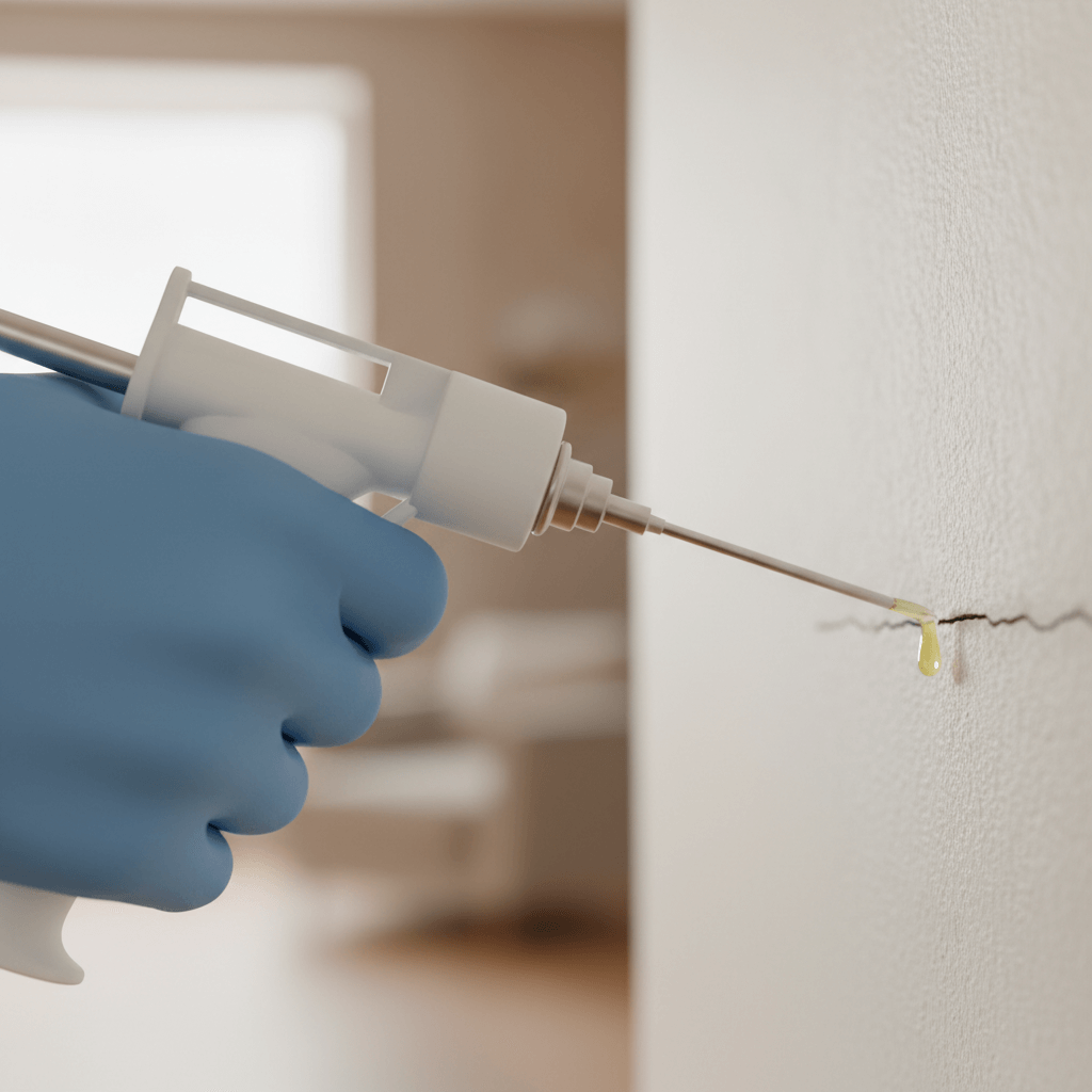 Ausbringen von Gelködern