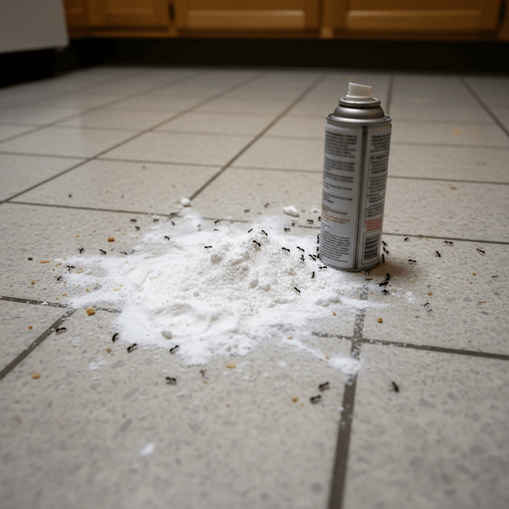 Unwirksame Hausmittel gegen Ameisen